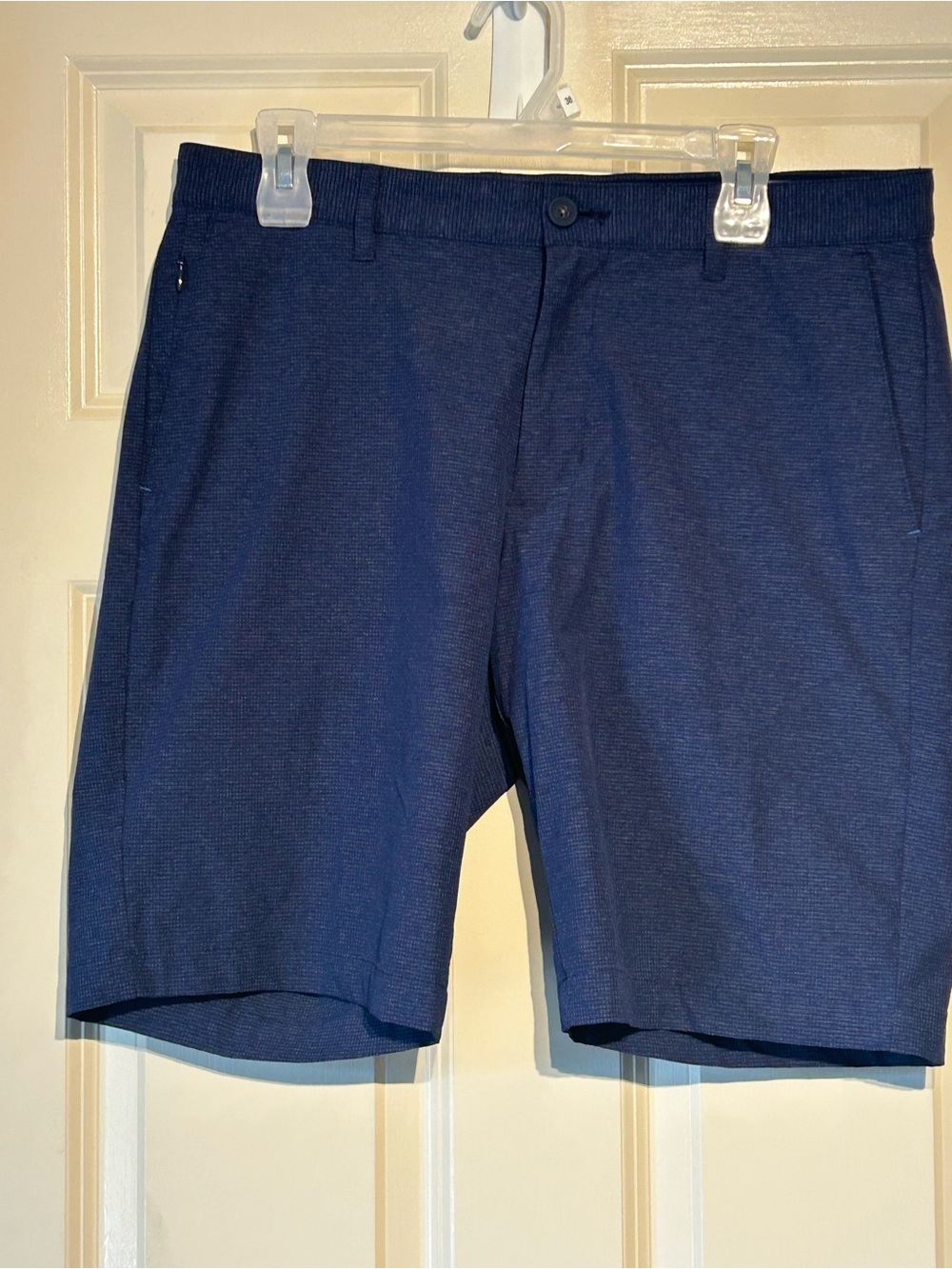 Tommy Bahama Golf Shorts Chip Shot Blue Performance Stretch Men’s Size 33x10